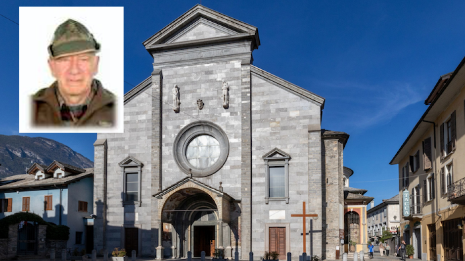 Domodossola, addio a Basilio Delizioso storico sacrestano della collegiata
